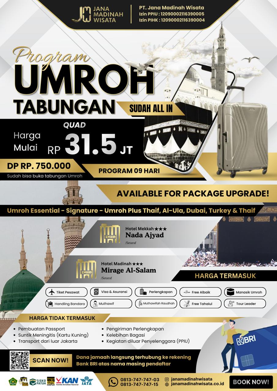 PROGRAM TABUNGAN UMROH 