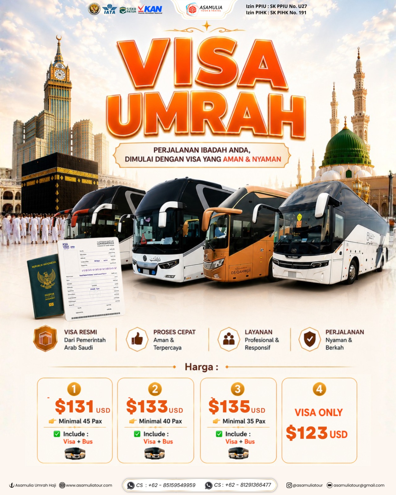 VISA UMRAH 1448 H