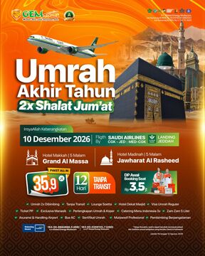 10 DESEMBER 2026 PROGRAM 2X JUMAT