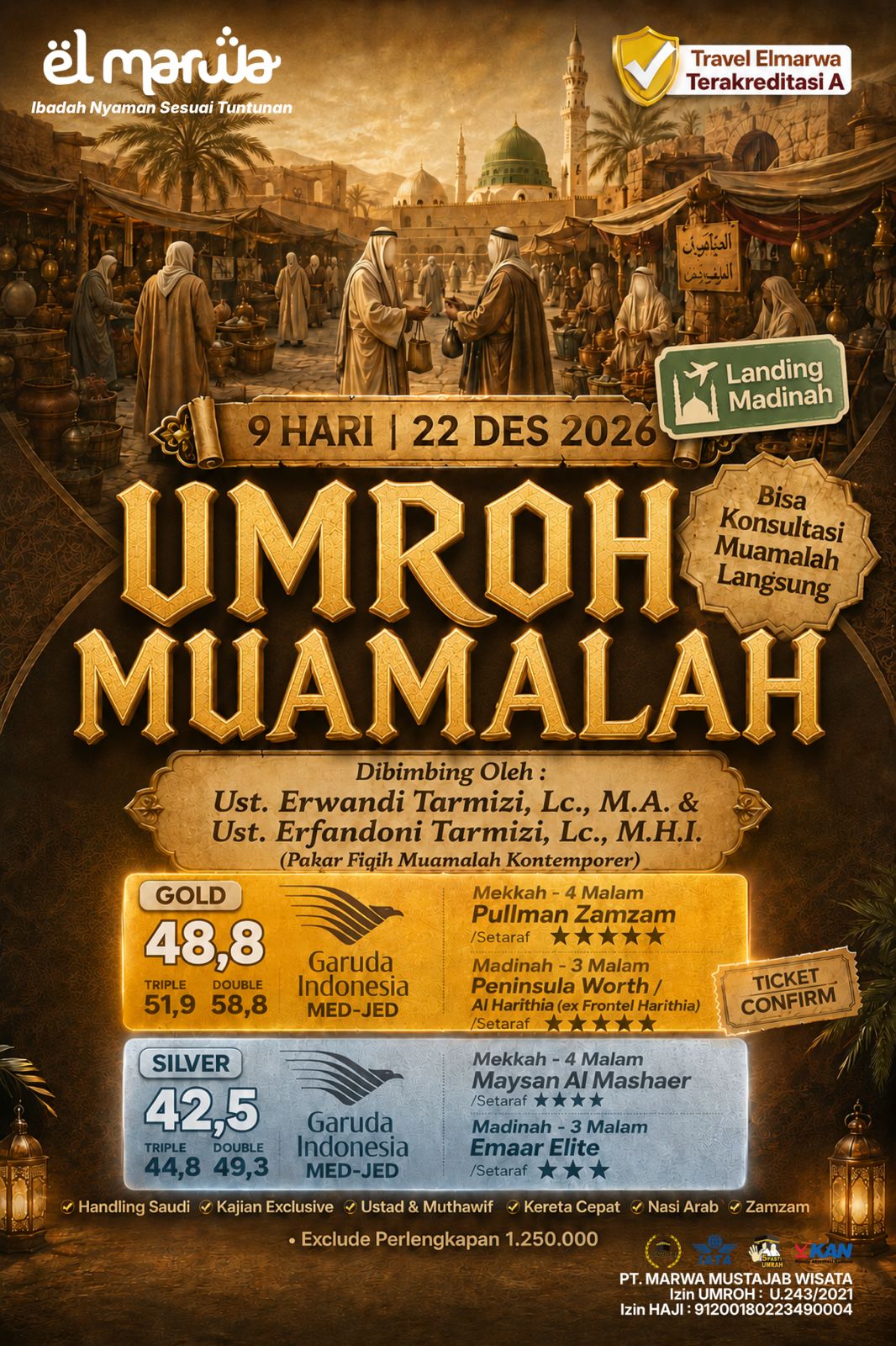 UMROH AKHIR TAHUN  22 DESEMBER 2026
