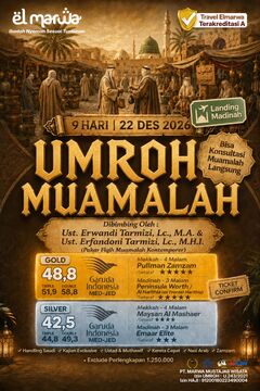 UMROH AKHIR TAHUN  22 DESEMBER 2026