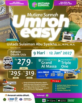 UMROH EASY 12 JANUARI 2027
