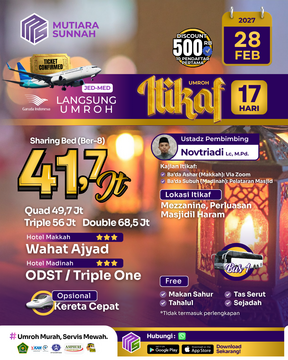 UMROH ITIKAF 28 FEBRUARI 2027 - BUS 1