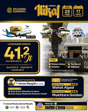 UMROH ITIKAF 28 FEBRUARI 2027 - BUS 2