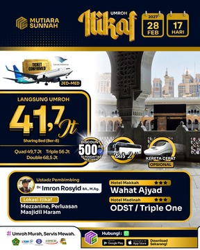 UMROH ITIKAF 28 FEBRUARI 2027 - BUS 2