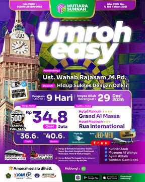 UMROH EASY 29 DESEMBER 2026