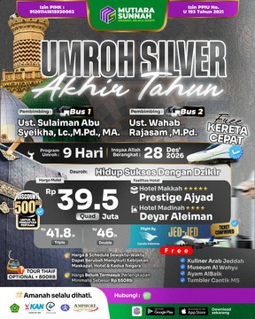 UMROH SILVER AKHIR TAHUN 28 DESEMBER 2026