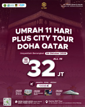 UMRAH 11 HARI PLUS CITY TOUR DOHA QATAR