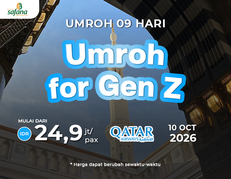 UMROH FOR GEN Z 10 OKTOBER 2026