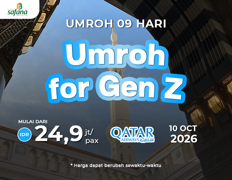 UMROH FOR GEN Z 10 OKTOBER 2026