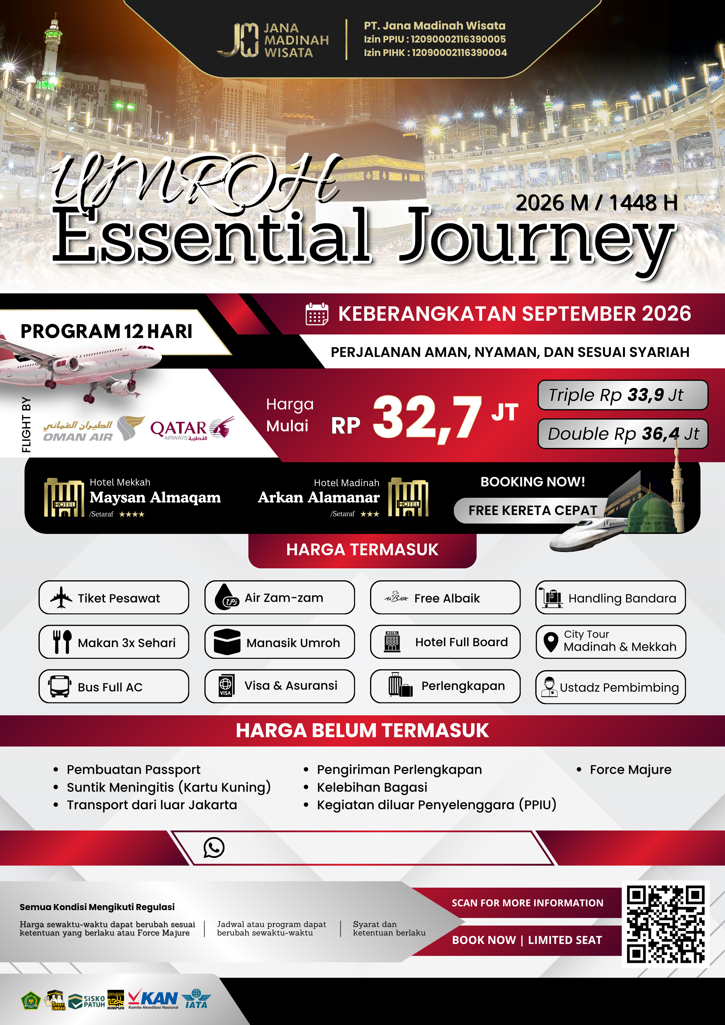 UMROH ESSENTIAL JOURNEY SEPTEMBER VOL. II 2026