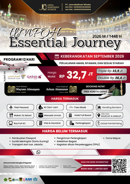 UMROH ESSENTIAL JOURNEY SEPTEMBER VOL. II 2026