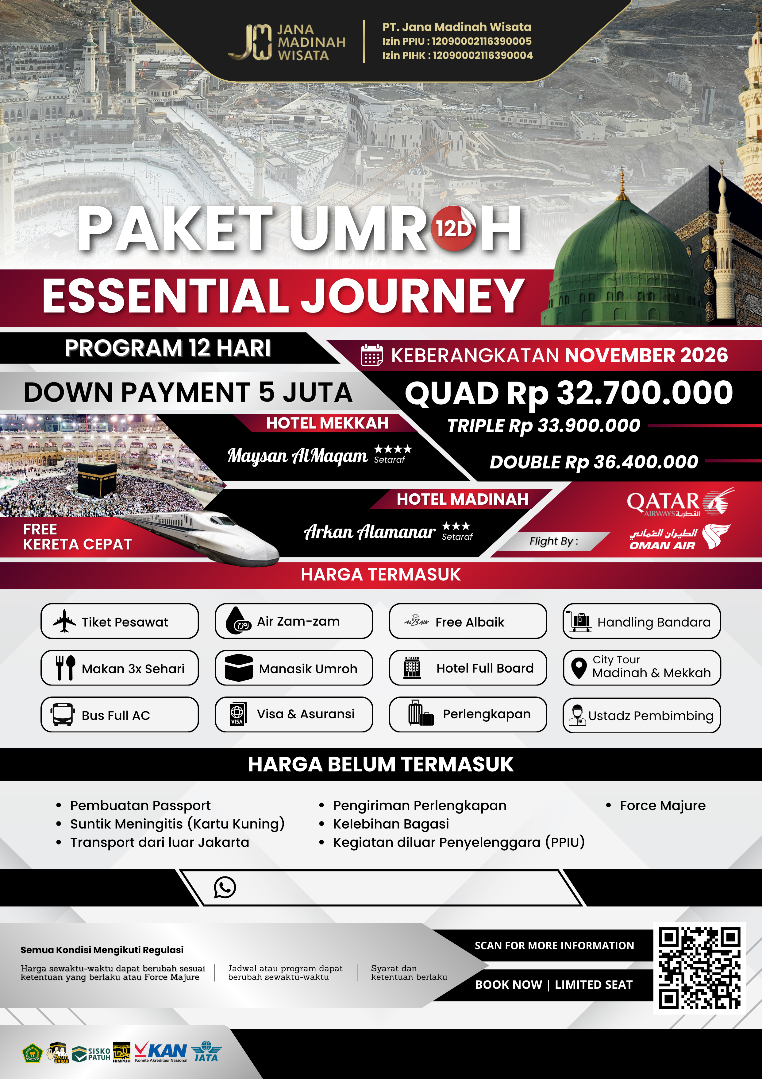 UMROH ESSENTIAL JOURNEY NOVEMBER VOL. II 2026