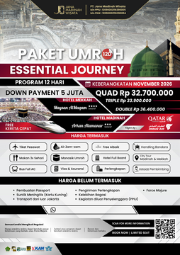 UMROH ESSENTIAL JOURNEY NOVEMBER VOL. II 2026