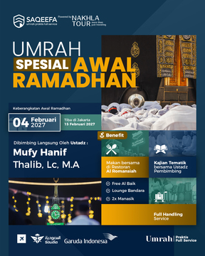 UMROH AWAL RAMADHAN SAQEEFA 04 FEBRUARI 2027