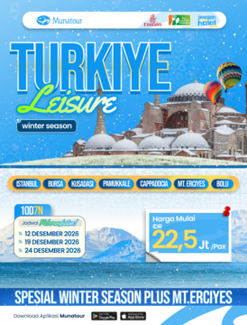 Turkiye Leisure Winter Season 10 Hari 7 Malam