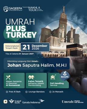 UMROH SAQEEFA PLUS TURKEY AKHIR TAHUN 21 DESEMBER 2026