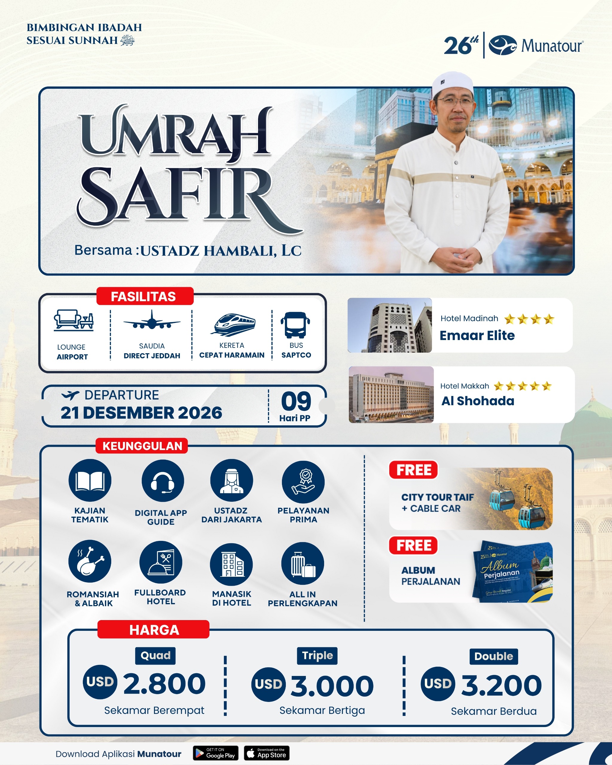 Umrah Safir Saudia Landing Jeddah 21 Desember 2026