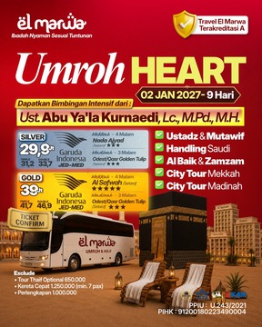 UMROH HEART 02 JANUARI 2027