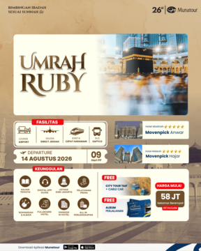 Umrah Ruby Landing Jeddah 14 Agustus 2026