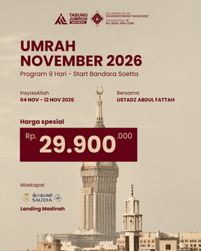 UMROH NOVEMBER 9 HARI | BASIC