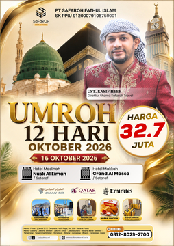 UMROH 12 HARI OKTOBER 2026