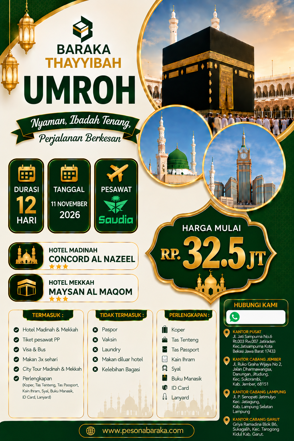 UMROH BULAN NOVEMBER
