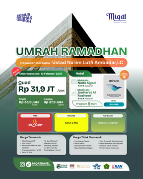 UMRAH RAMADHAN DIRECT FLIGHT !!!