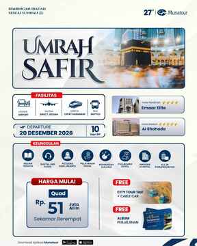 Umrah Safir Saudia Landing Jeddah 20 Desember 2026