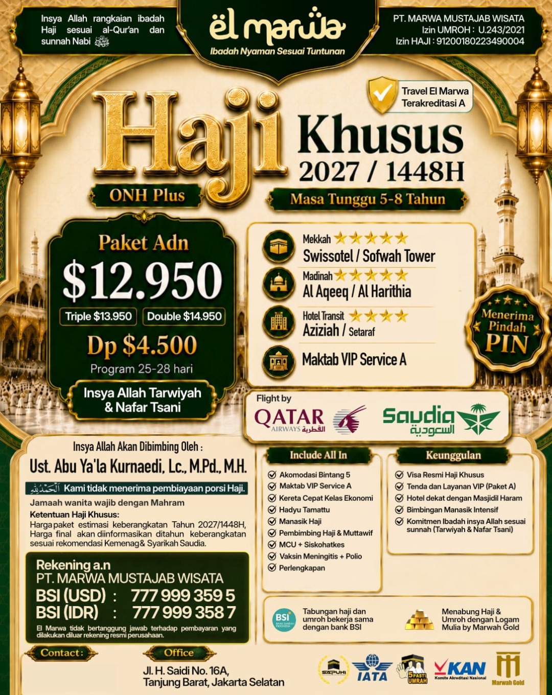 HAJI KHUSUS ADN 2027