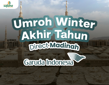 UMROH AKHIR TAHUN DIRECT MADINAH 31 DESEMBER 2026