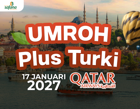 UMROH PLUS TURKI 17 JAN 2027