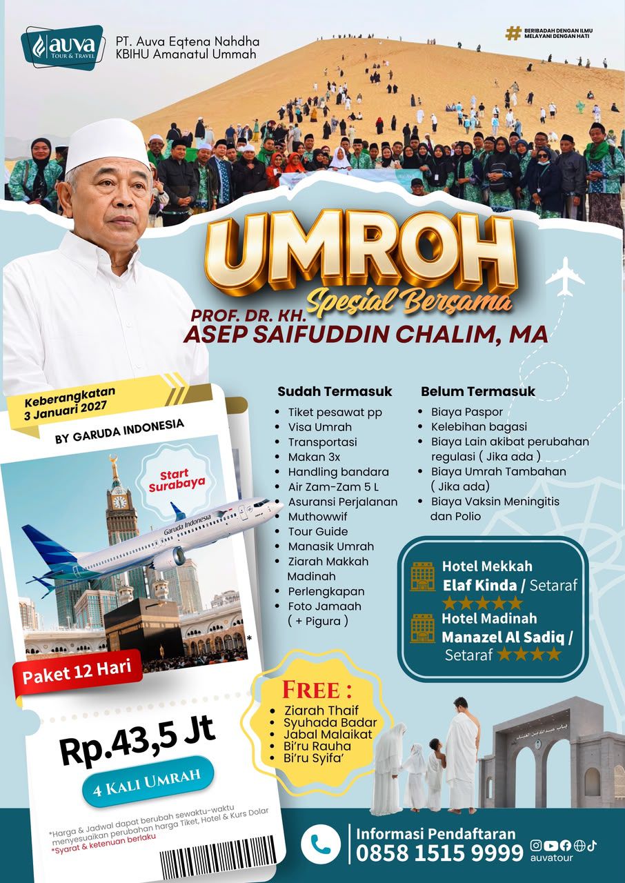 UMRAH EXCLUSIVE JANUARI 2027