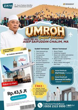 UMRAH EXCLUSIVE JANUARI 2027
