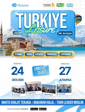 Turkiye Leisure 24 Desember Winter Season