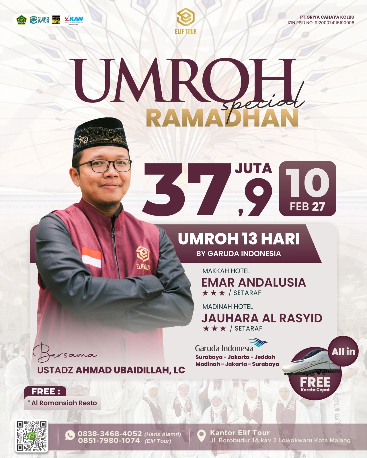 UMRAH SPECIAL RAMADHAN 13 HARI 