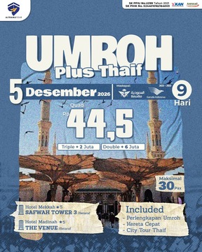 UMROH AWAL DESEMBER