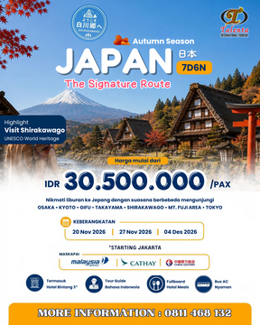 JAPAN THE SIGNATURE ROUTE AUTUMN SEASON