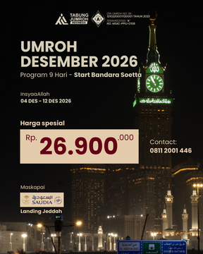 UMROH DESEMBER | PROGRAM 9 HARI