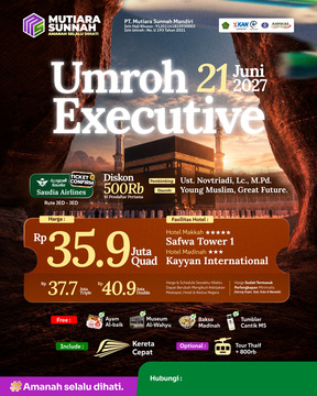 UMROH EXECUTIVE 21 JUNI 2027