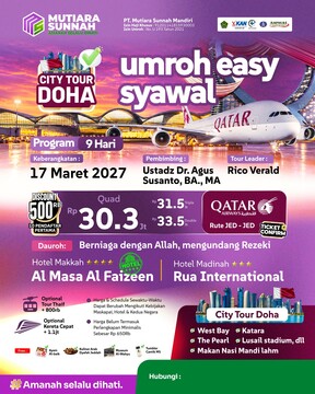 UMROH EASY SYAWAL 17 MARET 2027