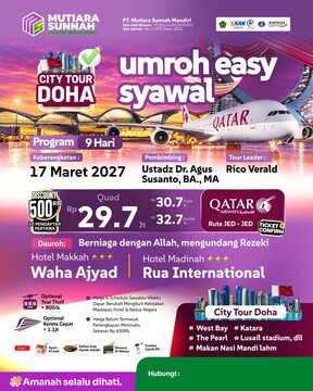 UMROH EASY SYAWAL 17 MARET 2027